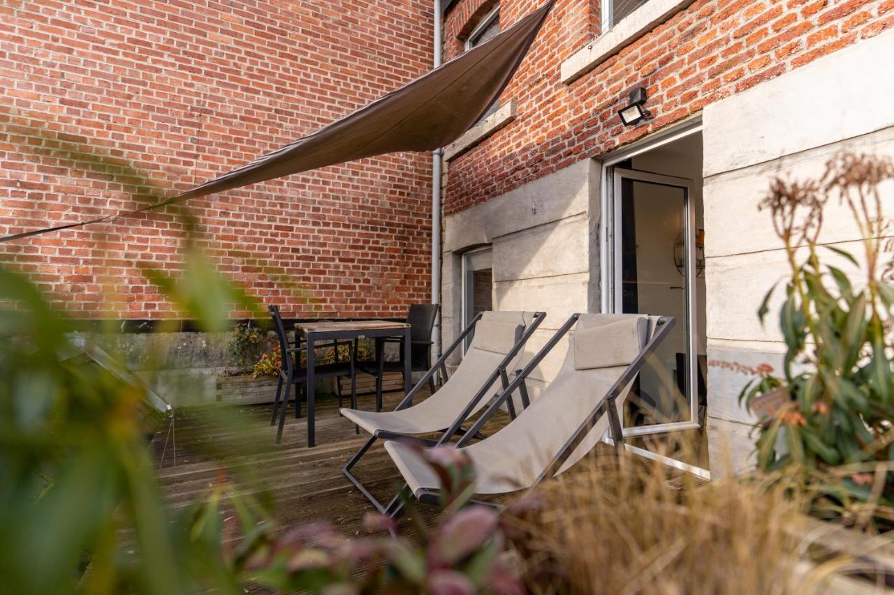 Ardenne Bnb Gite Urbain Avec Terrasse Marche-en-Famenne Luaran gambar