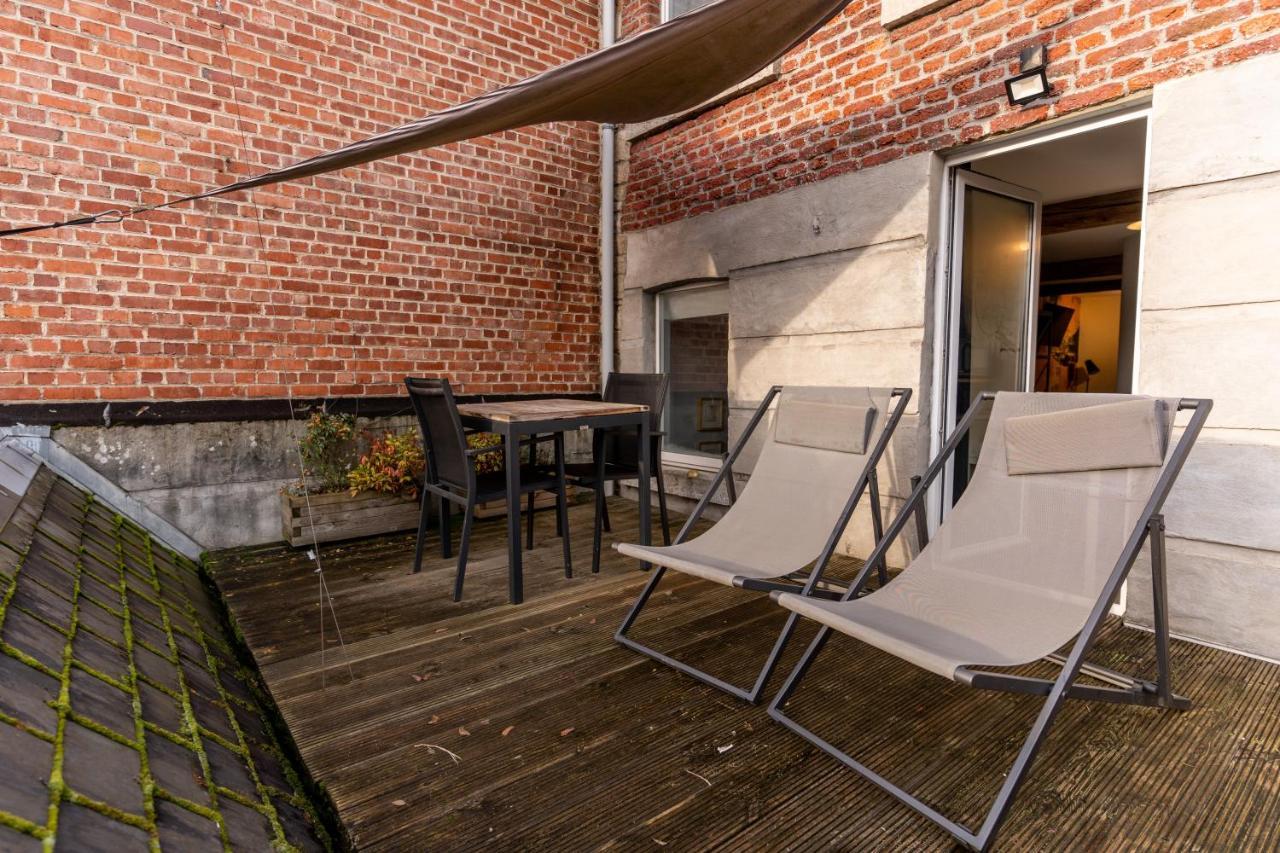Ardenne Bnb Gite Urbain Avec Terrasse Marche-en-Famenne Luaran gambar